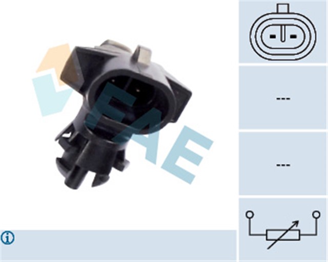 DIS ISI SICAKLIK SENSORU ASTRA F - G - J - CORSA B - C - D - MERIVA - OMEGA B - TIGRA - VECTRA A - B - C - ZAFIRA A - B - VIVARO