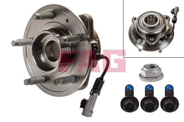 ON TEKER PORYASI RULMANLI KIT CHEVROLET CAPTIVA 2.0 D 06 - 12 ABS LI 5 BIJON