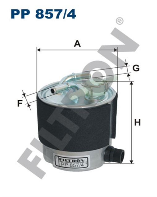 YAKIT FILTRESI QASHQAI 1.5DCI 16V 78KW/106HP 07 RENAULT KOLEOS 2.0DCI 110 - 127KW/150 - 173PS 08