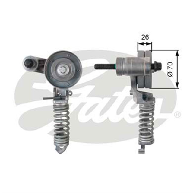 ALTERNATOR GERGI RULMANI KUTUKLU ASTRA F - G - H - J 1.0 - 1.2 - 1.4CORSA B - C - D 1.0 - 1.2 - 1.4 - COMBO 1.4 - MERIVA