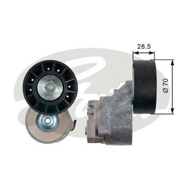 ALTERNATOR GERGI RULMANI KUTUKLU DUCATO 2.3JTD - 2.3D 02 DAILY 02 - 07