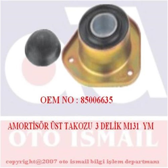 AMORTISOR TAKOZU 3 DELIK M131 DKS YM