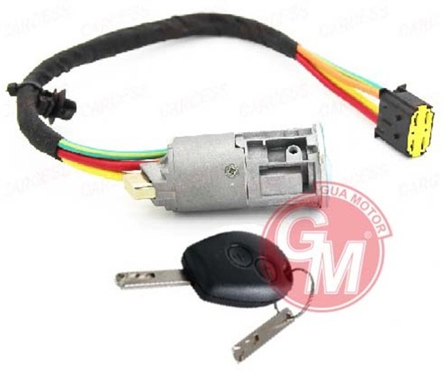 KONTAK KILIT SETI KUMANDALI ANAHTAR ILE DACIA LOGAN - SANDERO - DUSTER