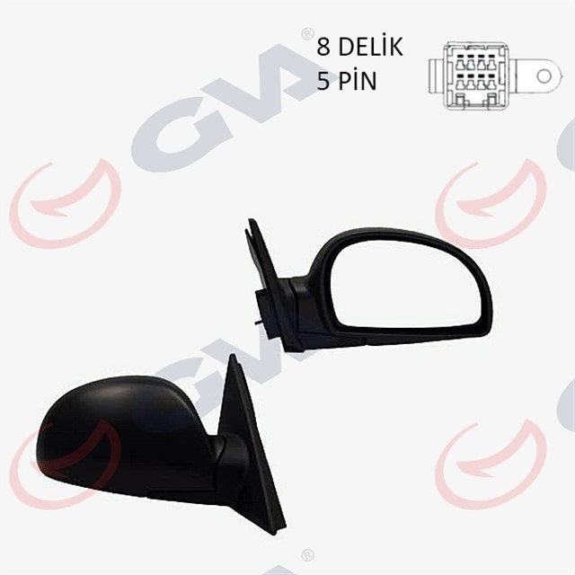 DIS DIKIZ AYNASI SAG ACCENT 03 ELEKTRIKLI ISITMALI KONVEKS 5 FIS VM - 449EHR