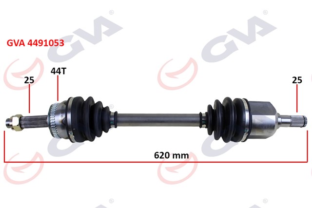 KOMPLE AKS SOL ACCENT ADMIRE 1.5CRDI 03 - 06 ABS LI 44DIS 620MM