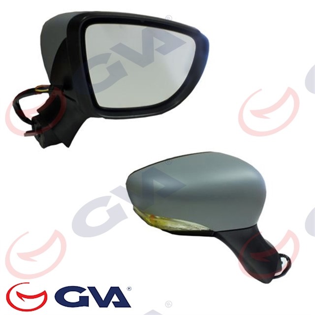 DIS DIKIZ AYNASI SAG CLIO 17 ELEKTRIKLI KATLANIR ISITMALI SINYALLI SENSORLU ASTARLI KONVEKS VM - 6126EBPSR