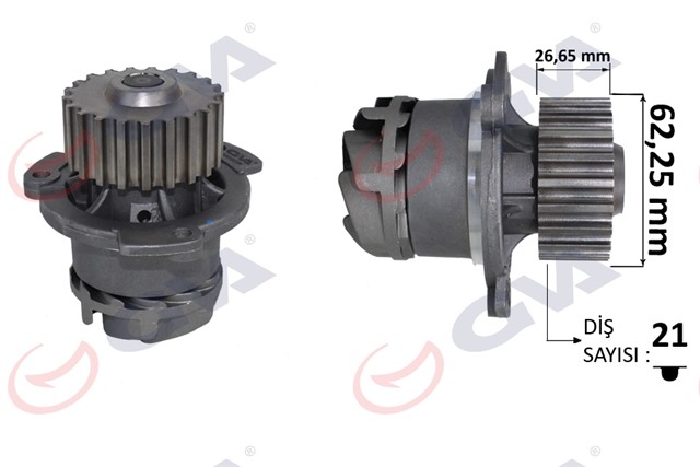 DEVIRDAIM LADA SAMARA 88 - 99 BA 2108 VEGA 1.5 - 1.5 16V - 16 95 - 12