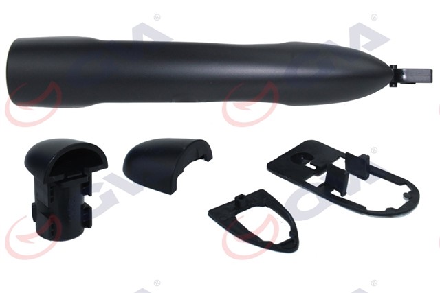 DIS KAPI KOLU - KAPAKLI - CIVATALI SAG - SOL ON - ARKA SIYAH ASTARLI MEGANE 02 - 08 - SCENIC 03 - 08