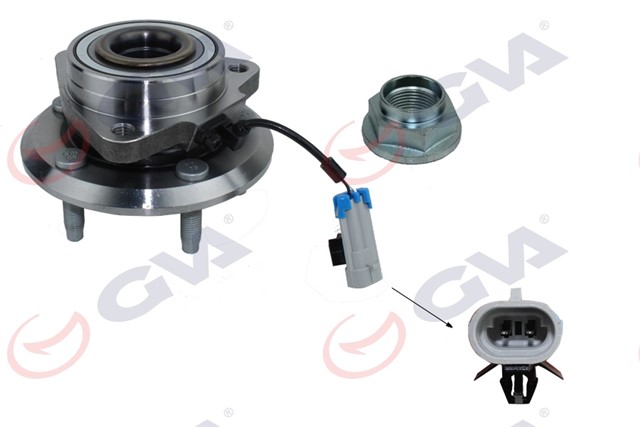 ON TEKER PORYASI RULMANLI KIT CHEVROLET CAPTIVA 2.0 D 06 - 12 ABS LI 5 BIJON