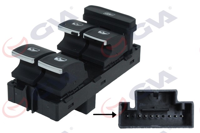 CAM ACMA DUGMESI 4 LU KROMLU GOLF 13 - 17/PASSAT 15 - 