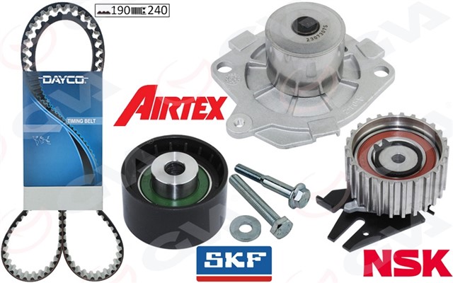 DEVIRDAIMLI EKSANTRIK GERGI KITI 190X240 BRAVO 96 DOBLO 01 MAREA 99 - 02 - IDEA 04 1.9JTD KTB317 TEFLONLU KAYIS