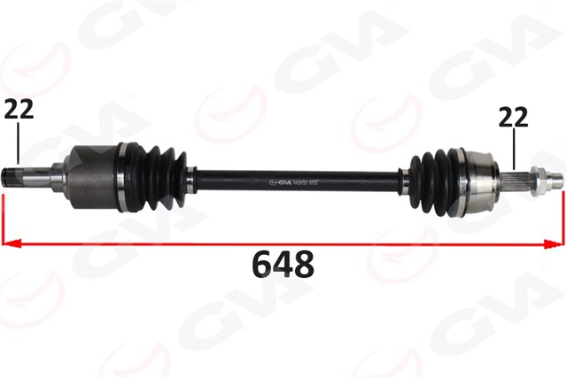 KOMPLE AKS SOL ON FIAT GRANDE PUNTO 199 1.2 MPI M - T 05 - 12