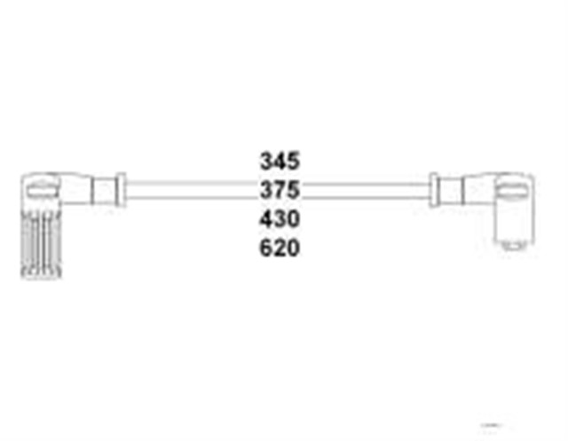 X BUJI KABLOSU TIPO 1.4 IE 8V 97 - 99
