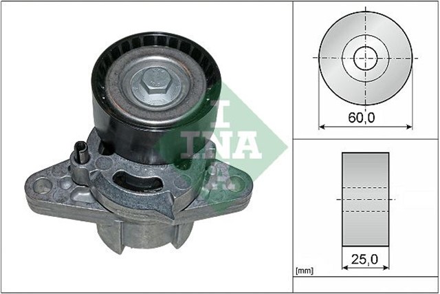 ALTERNATOR GERGI RULMANI KUTUKLU CLIO II - KNG - LGN I - II - MGN - SCENIC 1.4 16V - 1.6 16V - LOGAN - SANDERO 1.4