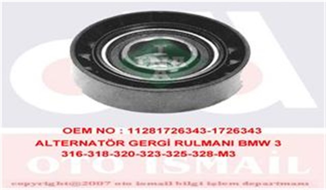 GERGI RULMANI BMW E34 E36 E38 E39 E46 E60 E83 E53 Z3 Z4 SKODA FELICIA