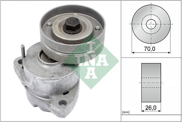 ALTERNATOR GERGI RULMANI KUTUKLU ASTRA F - G - H - VECTRA A - B - CORSA B - COMBO - ZAFIRA - 1.4 - 1.6I - 1.8I - 2.0I 16V