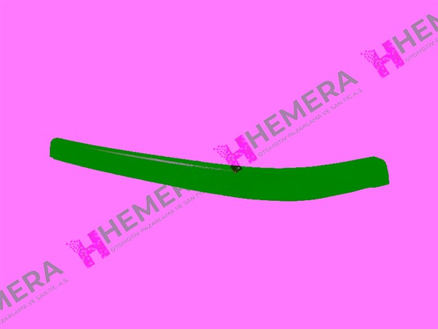 SPOYLER TAMPON ON SAG OPEL CORSA C 2001 - 2011