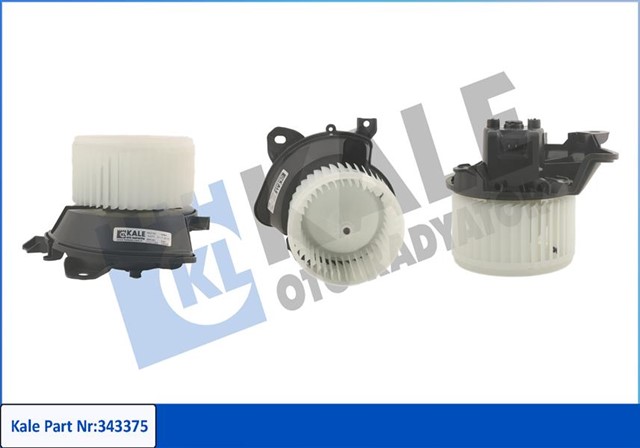 KALORIFER MOTORU 12V FIAT GRANDE PUNTO - LINEA - PUNTO - PUNTO EVO - BIPPER - TEPEE - CORSA D - ADA MEK. - KLIMALI