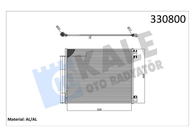 KLIMA RADYATORU KONDENSERI RENAULT MEGANE IV 15 TALISMAN 15 GRAND SC NIC IV 16 1.2TCE 1.3 TCE 1.5DCI 1.6SCE 1.6DCI AC MEK. ATOM. AL BRZ