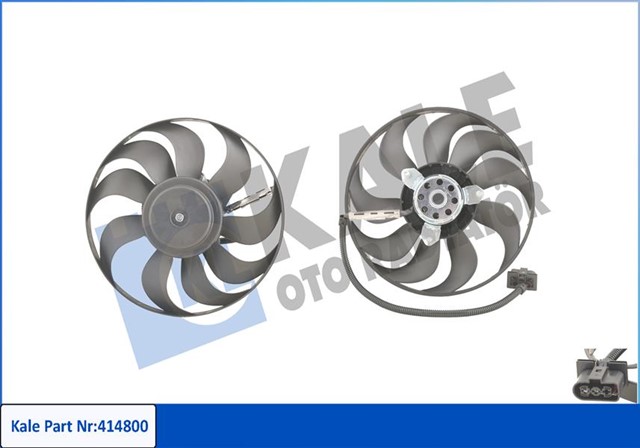 FAN MOTORU GOLF4 - BORA - A3 - TOLEDO BCB 1.6 16V 01 - 04