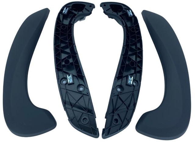 KAPI IC KOLCAK KOMPLE TAKIM R - L SIYAH FLUENCE - MEGANE 3