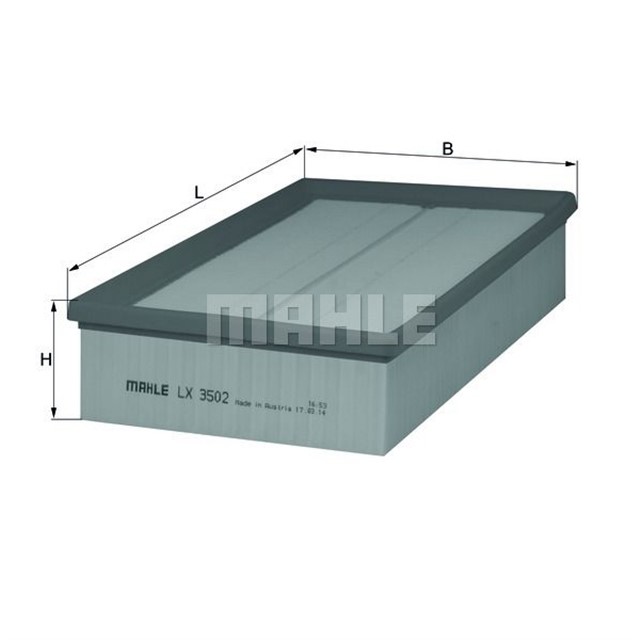 HAVA FILTRESI GOLF7 - A3 - LEON - PASSAT - TIGUAN CLHA - CLHB - DCXA - DCZA - CRLB - CRKA - CRKB - DDYA 1.6 TDI - 2.0 TDI 13 - 