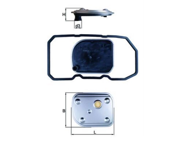 OTOMATIK SANZIMAN YAGI FILTRE SETI MERCEDES W169 W245