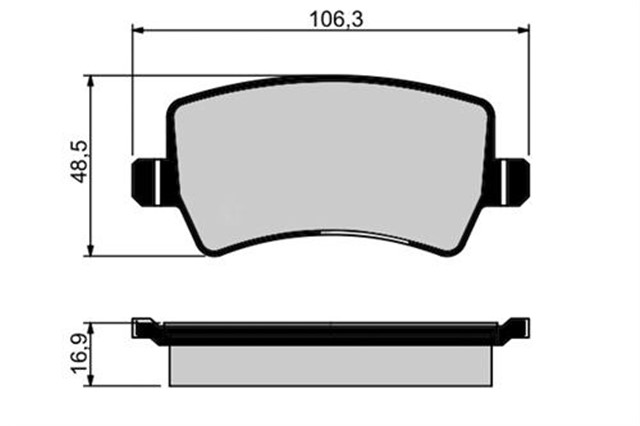 ARKA BALATA MONDEO 07 GALAXY 06 SMAX 06 VOLVO S60 S80 06 V70 07 V60 XC70 FREELANDER 2.2 06