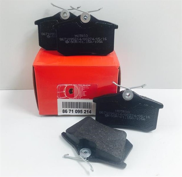 FREN BALATASI ARKA GOLF3 - 4 - 5 - JETTA - PASSAT - A3 - TOLEDO - OCTAVIA - PARTNER - TEPEE - BERLINGO - 308 - 3008 - C2 - C3 - C4 - 307 - MEGANE 98 - 