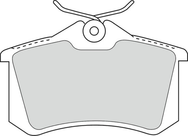 FREN BALATASI ARKA GOLF3 - 4 - 5 - JETTA - PASSAT - A3 - TOLEDO - OCTAVIA - PARTNER - TEPEE - BERLINGO - 308 - 3008 - C2 - C3 - C4 - 307 - MEGANE 98 - 