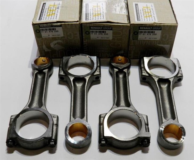 PISTON KOLU TAKIM / 4 ADET MASTER - TRAFIC - VIVARO - LGN - KNG - MGN - CLIO 1.9 D F9Q SUZUKI GRAND VITARA
