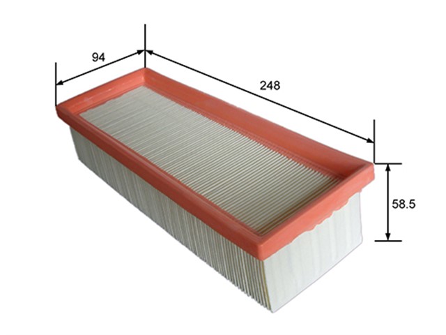 HAVA FILTRESI DACIA DUSTER 10 LOGAN 05 SANDERO 08 1.5 DCI