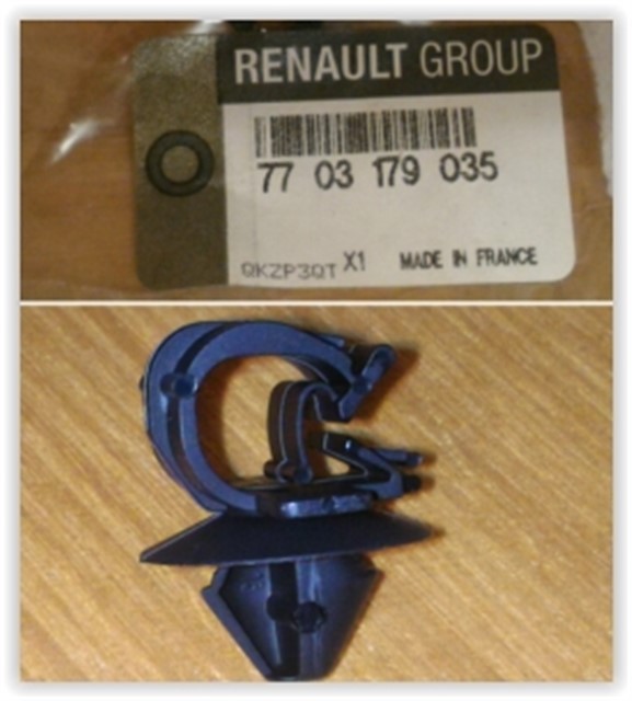 AGRAF DOSEME KLIPSI CLIO II - LOGAN - SLOENZA