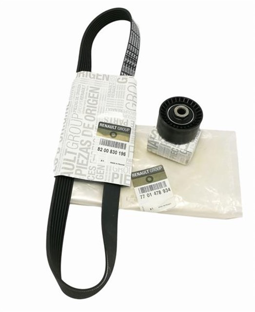 ALTERNATOR KAYIS KITI CLIO IV 12 SYMBOL III 13 SANDERO II 13 LOGAN II 12 1.2 D4F 3PK 751MM