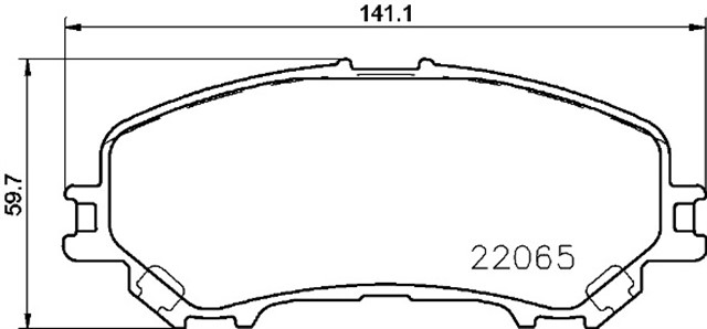 ON BALATA RENAULT KADJAR 15 KOLEOS II 15 NISSAN QASHQAI J11 13 X TRAIL III 14