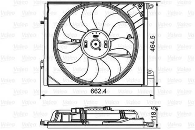 RADYATOR FAN GRB
