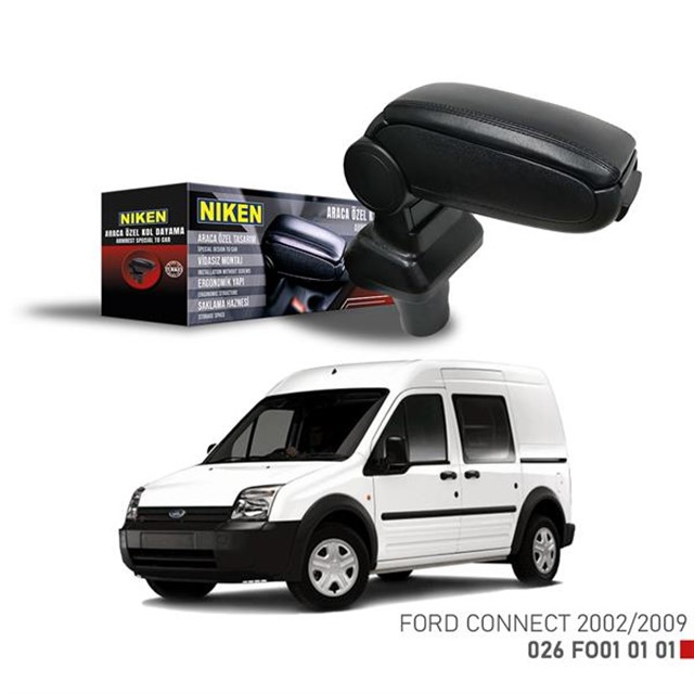 ARACA OZEL KOL DAYAMA SIYAH FORD CONNECT 02 - 09