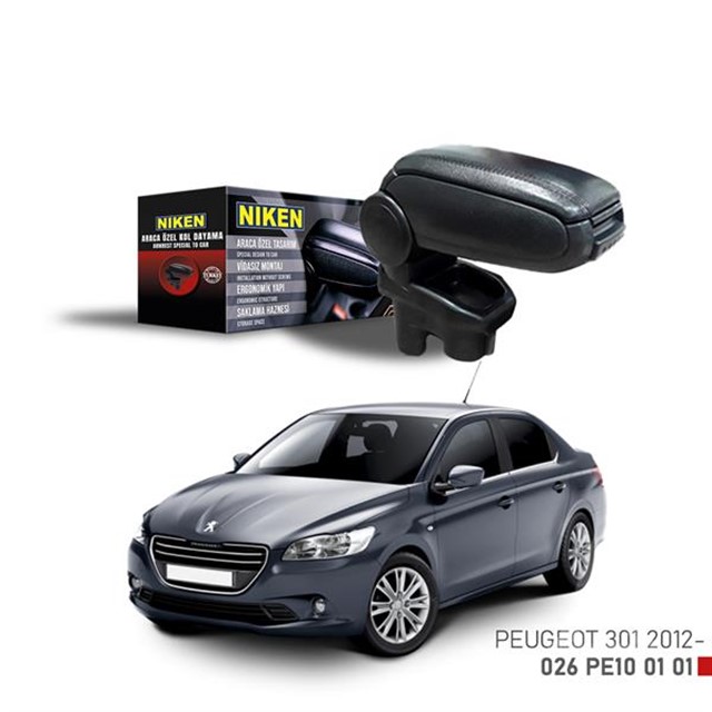 ARACA OZEL KOL DAYAMA SIYAH PEUGEOT 301 12