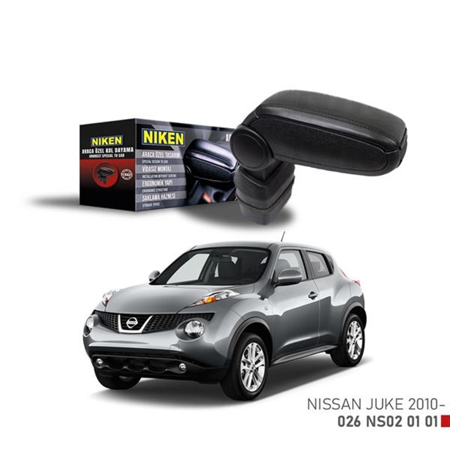 ARACA OZEL KOL DAYAMA SIYAH NISSAN JUKE 10