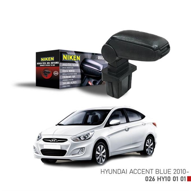 ARACA OZEL KOL DAYAMA SIYAH HYUNDAI ACCENT BLUE 10