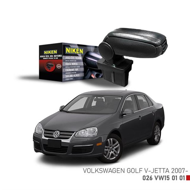 ARACA OZEL KOL DAYAMA SIYAH VW GOLF V - JETTA 07