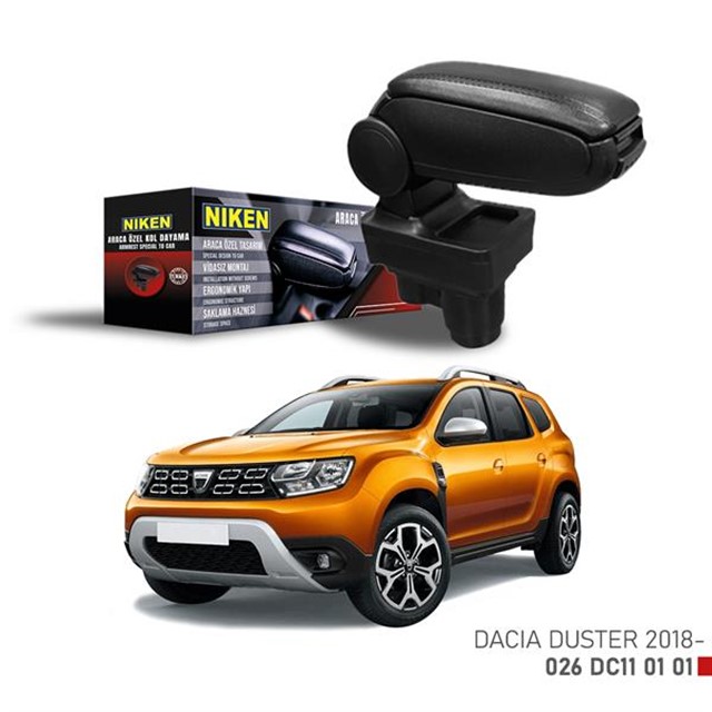 ARACA OZEL KOL DAYAMA SIYAH DACIA DUSTER 18
