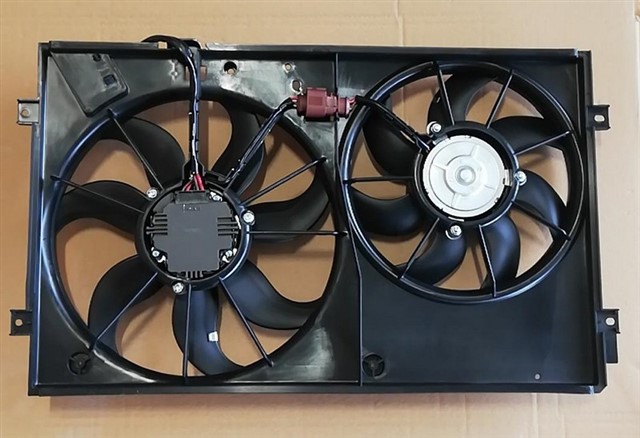 RADIATOR FAN GOLF 5 / JETTA / PASSAT / CADDY CIFTLI DAVLUMBAZLI CIFT FANLI