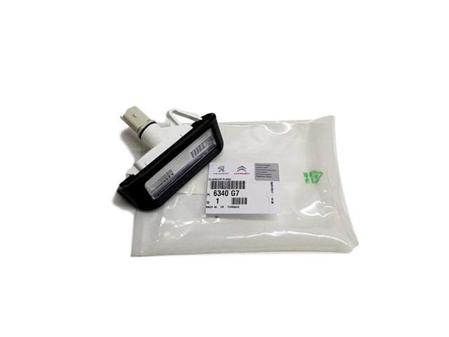 ARKA PLAKA LAMBASI PARTNER TEPEE - BERLINGO ORJINAL