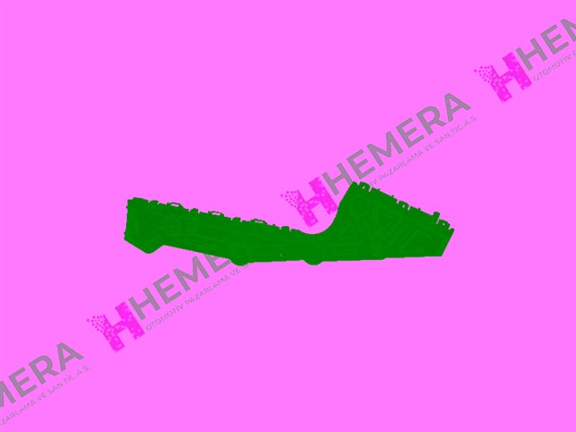 BRAKET TAMPON ARKA SOL RENAULT TRAFIC III 2014 - 2017