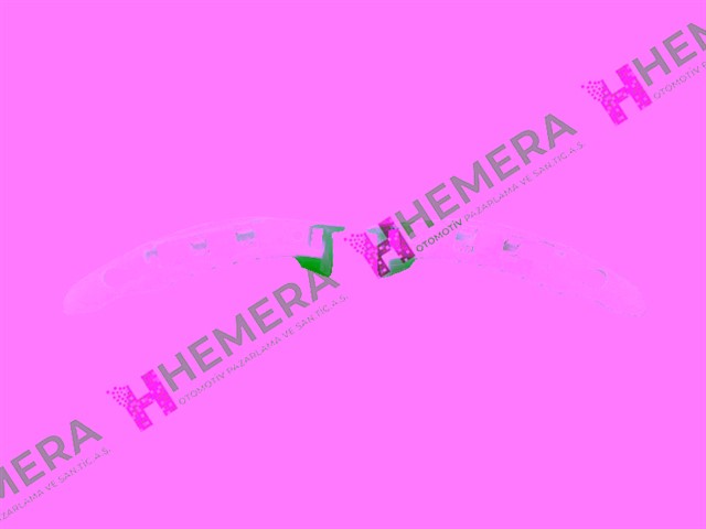 BRAKET TAMPON ARKA SET PEUGEOT 208 2012