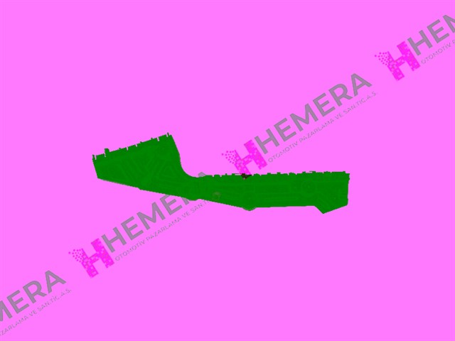 BRAKET TAMPON ARKA SAG RENAULT TRAFIC III 2014 - 2017