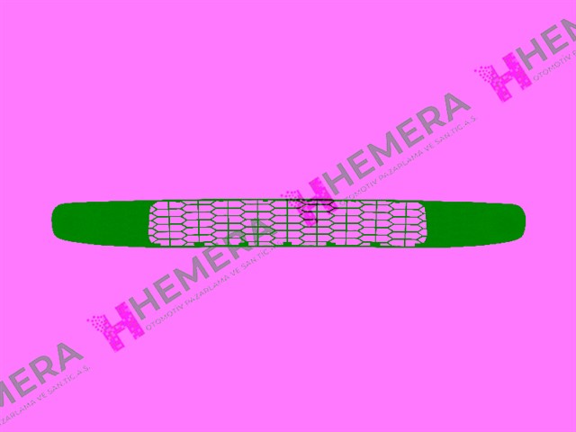 IZGARA TAMPON ON ORTA RENAULT SYMBOL THALIA 2009 - 2012