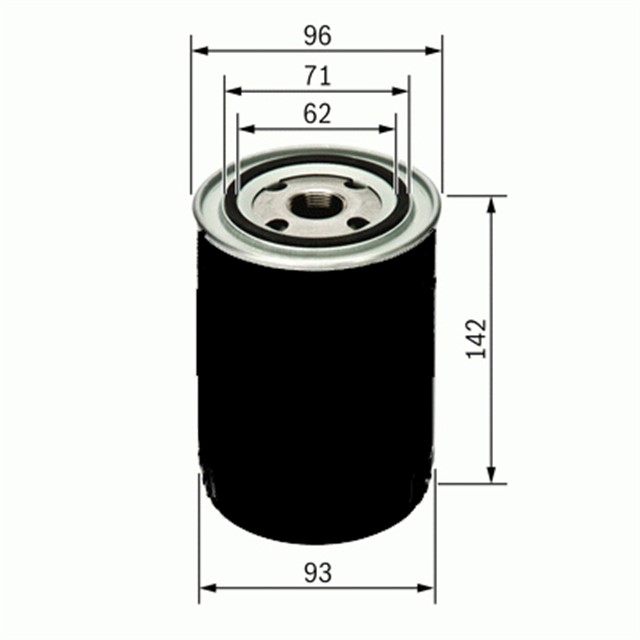 YAG FILTRESI RANGER - B2500 - HILUX - HIACE - NAVARA - TERRANO 2.5 TD 84 - 06