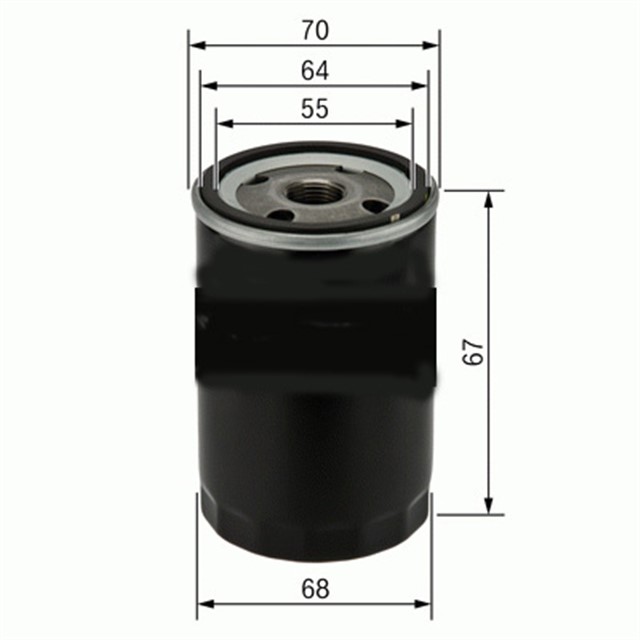 YAG FILTRESI OPEL AGILA B 1.0 - 1.2 CHEVROLET KALOS - AVEO - MATIZ 1.2 72HP 03/03 K10B - K12B